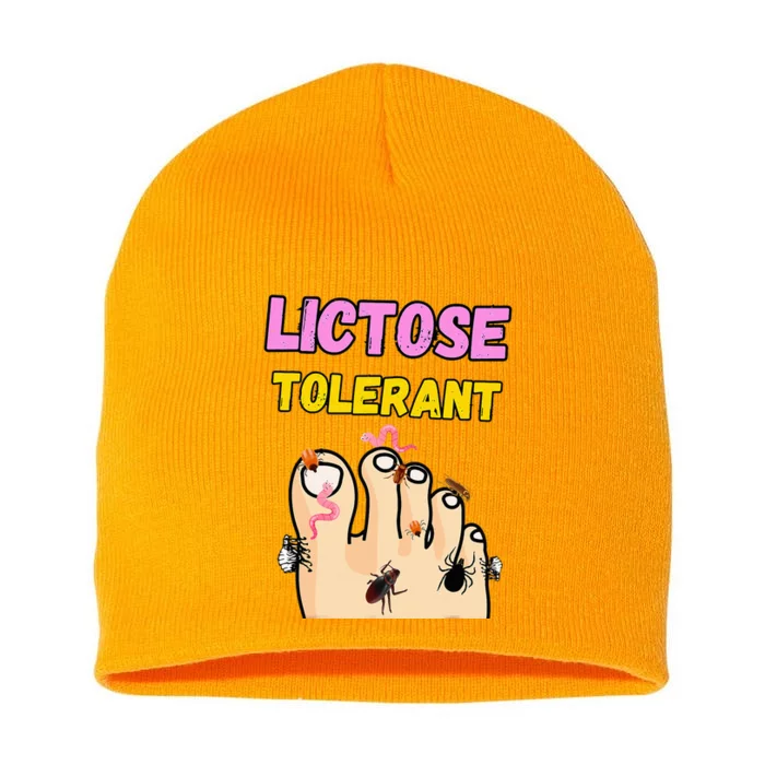 Inappropriate Embarrasing Stupid Cringey Short Acrylic Beanie