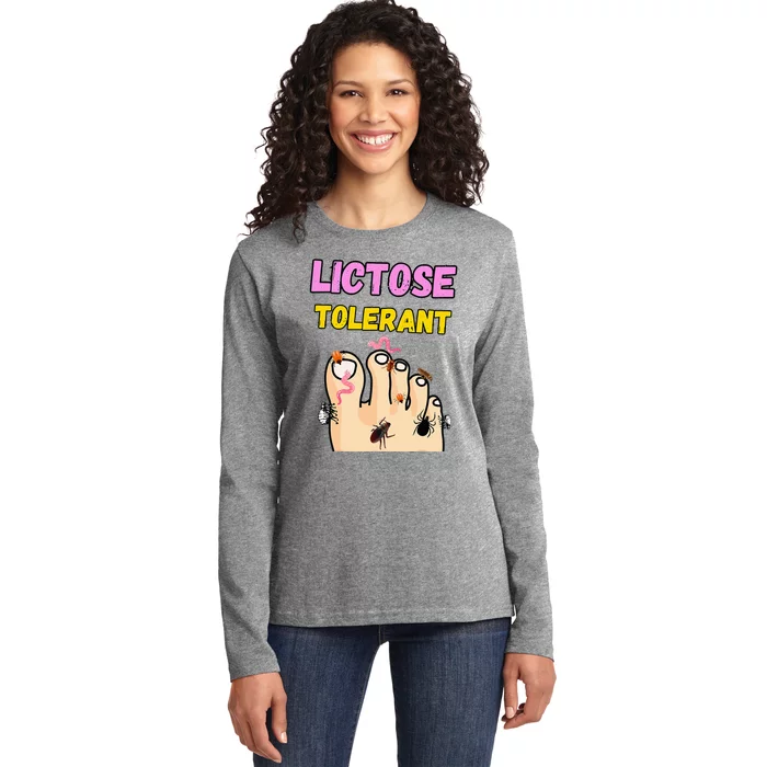 Inappropriate Embarrasing Stupid Cringey Ladies Long Sleeve Shirt