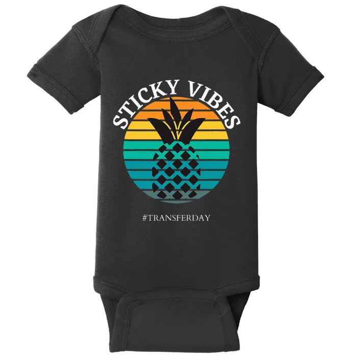 Ivf Embryo Transfer Day Pineapple Baby Bodysuit