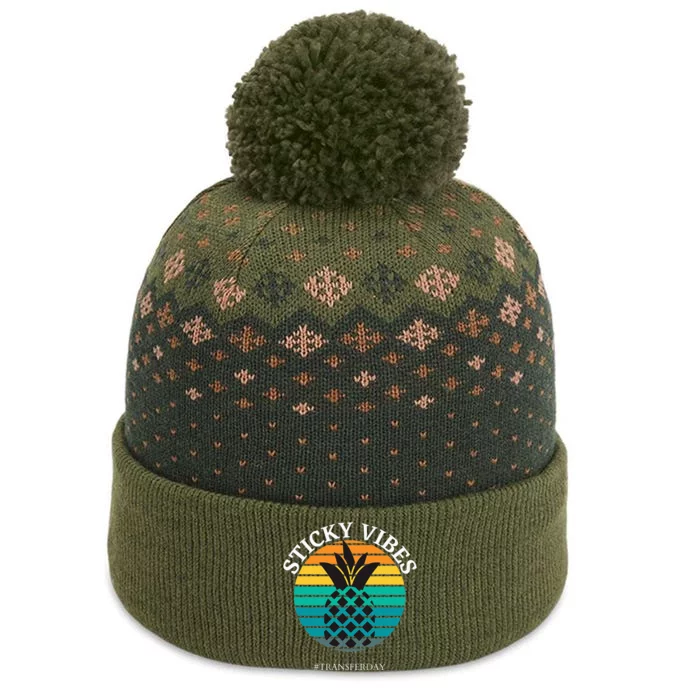 Ivf Embryo Transfer Day Pineapple The Baniff Cuffed Pom Beanie