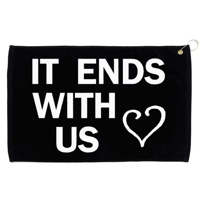 It Ends With Us Colleen Hoover Grommeted Golf Towel