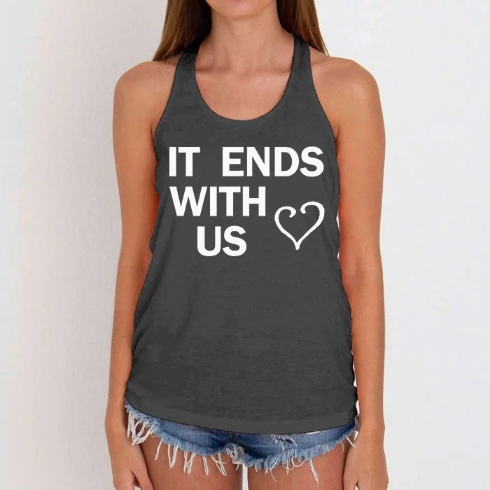 It Ends With Us Colleen Hoover Women's Knotted Racerback Tank