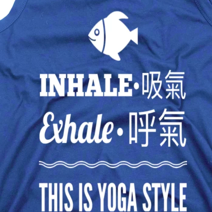 Inhale Exhale Yoga Tees Meaningful Gift Tank Top