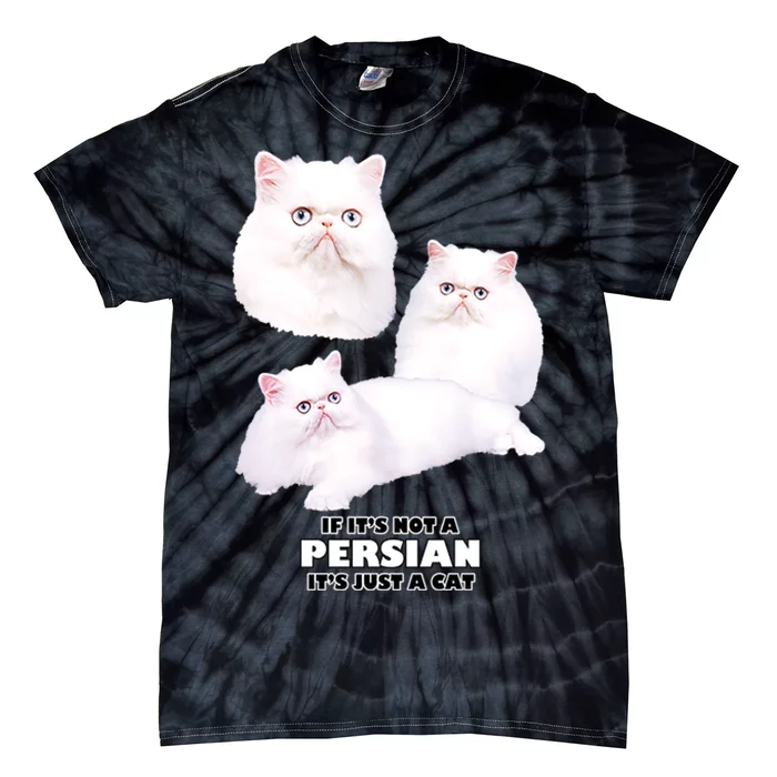 If It's Not a Persian It's Just A Cat Tie-Dye T-Shirt