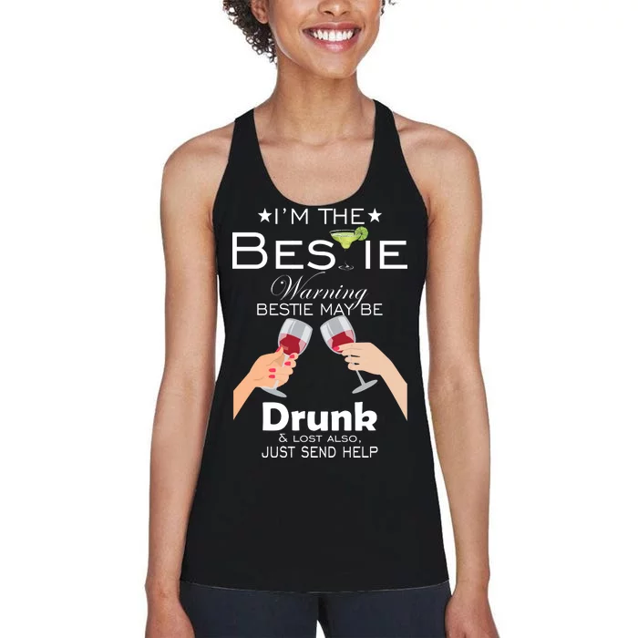 If Lost Or Drunk Please Return To Bestie Women's Racerback Tank