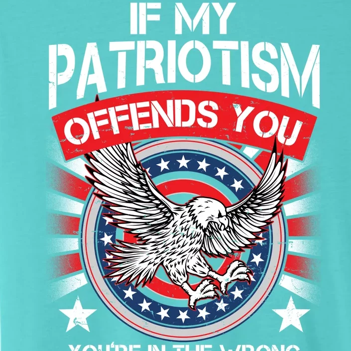 If My Patriotism Offends You You're In The Wrong Country ChromaSoft Performance T-Shirt