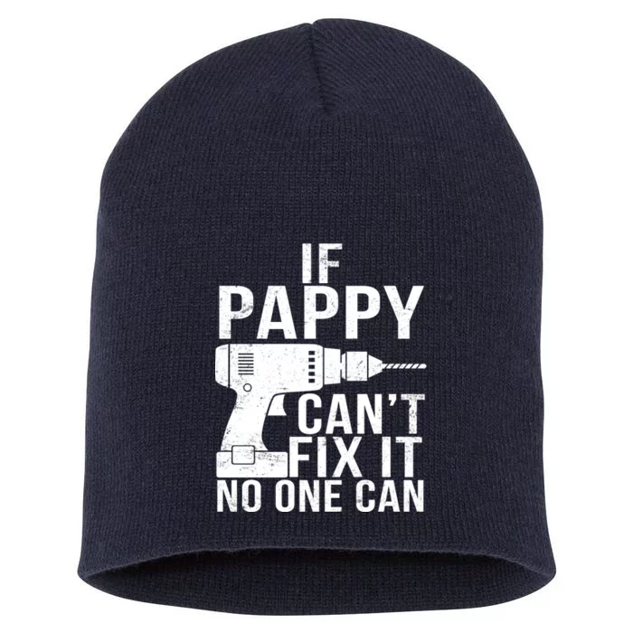 If Pappy Can't Fix It No One Can Short Acrylic Beanie