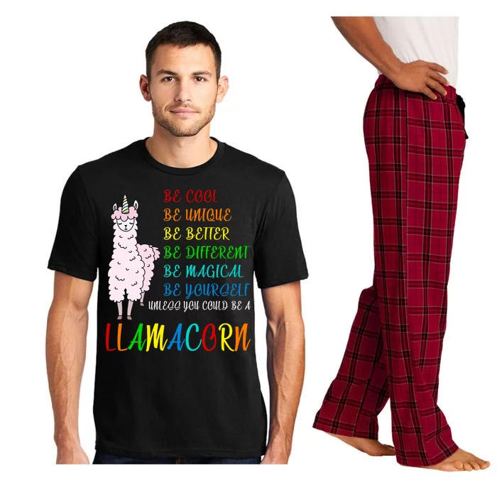 If You Can be Anything Be A Llamacorn Pajama Set