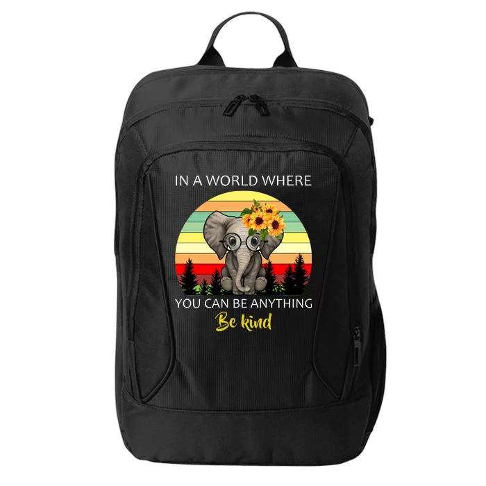 If You Can Be Anything Be Kind In This World City Backpack