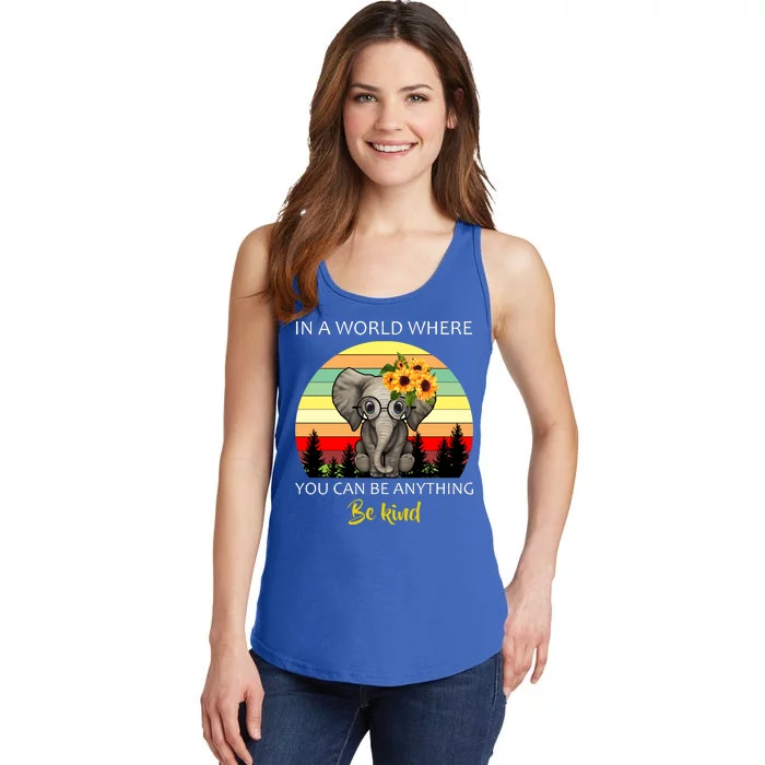 If You Can Be Anything Be Kind In This World Ladies Essential Tank