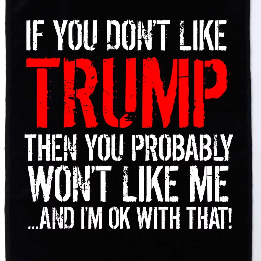 If you don't like Trump Funny Platinum Collection Golf Towel