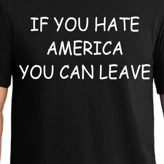 If You Hate American You Can Leave Pajama Set