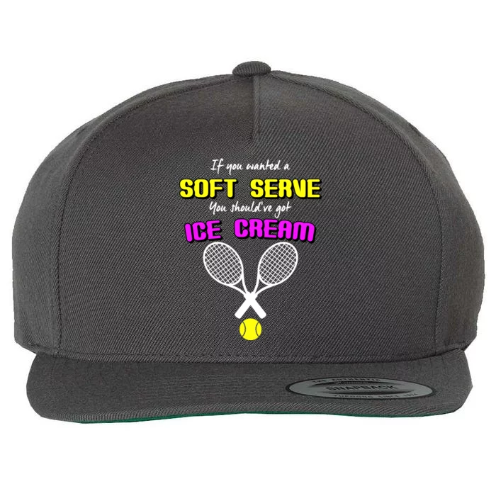 If You Wanted A Soft Server You Should've Got Ice Cream Wool Snapback Cap