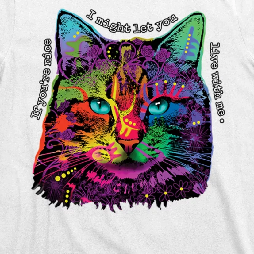 If You're Nice Cat Funny T-Shirt