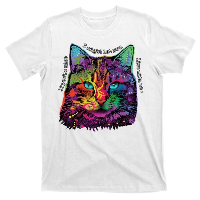 If You're Nice Cat Funny T-Shirt