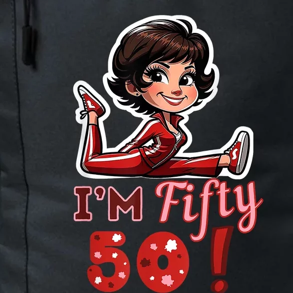 I’M Fifty 50 Sally O’Malley Kick Splits Lady Birthday Daily Commute Backpack