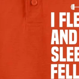 I Flexed And The Sleeves Fell Off Funny Gym Workout Tank Top Dry Zone Grid Performance Polo