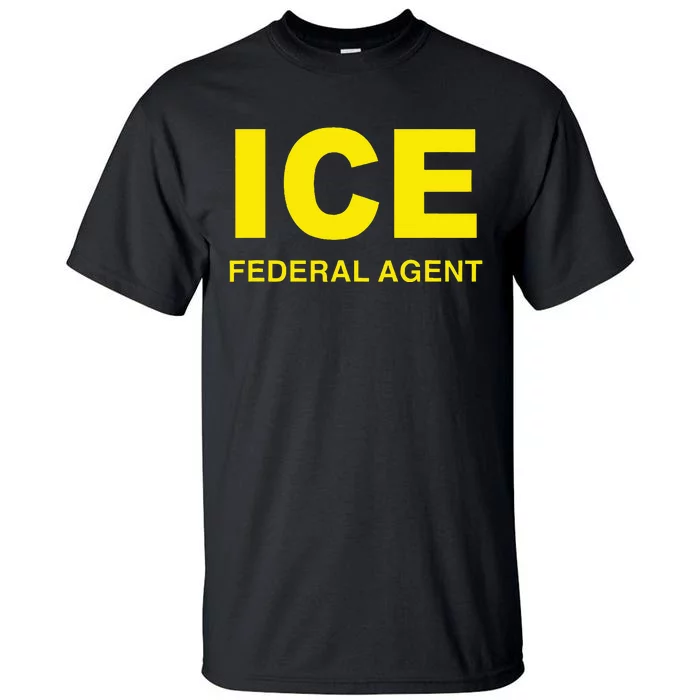 Ice Federal Agent Us Border Patrol Tall T-Shirt