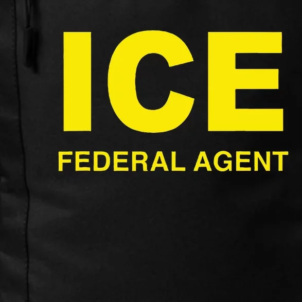 Ice Federal Agent Us Border Patrol Daily Commute Backpack