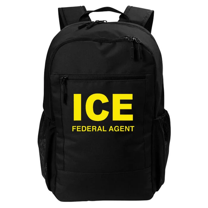 Ice Federal Agent Us Border Patrol Daily Commute Backpack