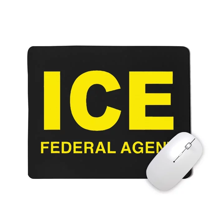 Ice Federal Agent Us Border Patrol Mousepad