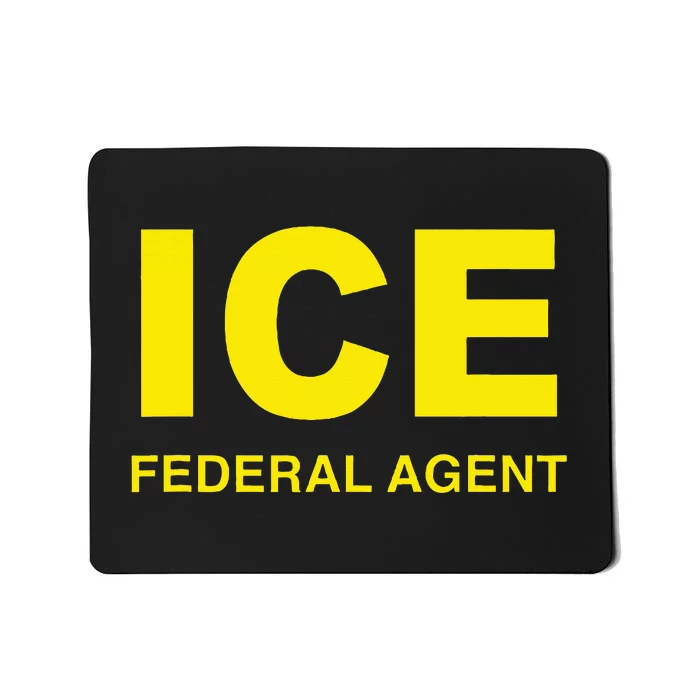 Ice Federal Agent Us Border Patrol Mousepad