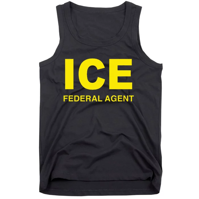 Ice Federal Agent Us Border Patrol Tank Top