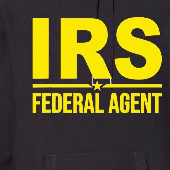 Irs Federal Agent Uniform Costume Premium Hoodie