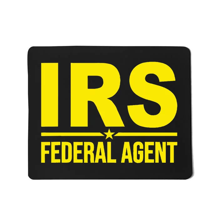 Irs Federal Agent Uniform Costume Mousepad