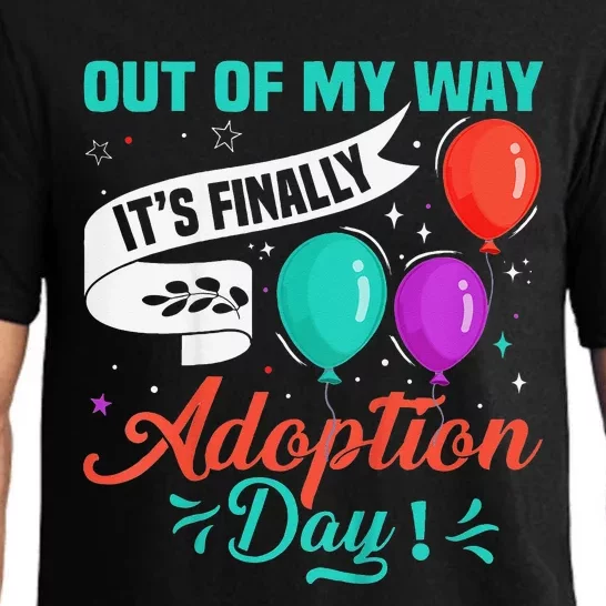 It's Finally Adoption Day Adoptive Children Pajama Set