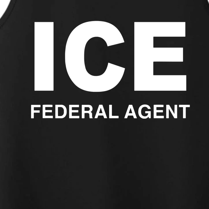 Ice Federal Agent Halloween Costume Police Immigration Performance Tank