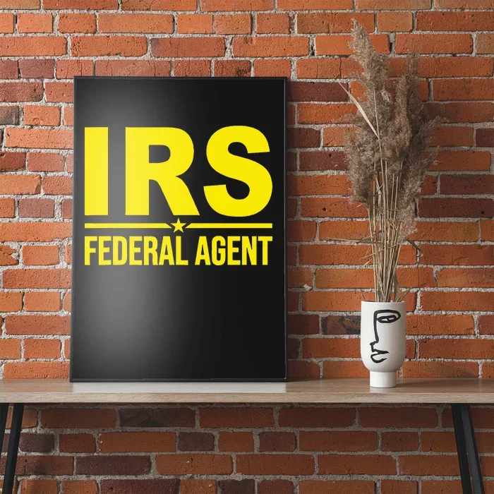 Irs Federal Agent Uniform Costume Poster