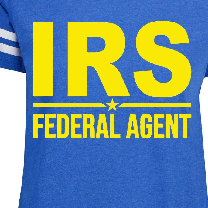 Irs Federal Agent Uniform Costume Enza Ladies Jersey Football T-Shirt