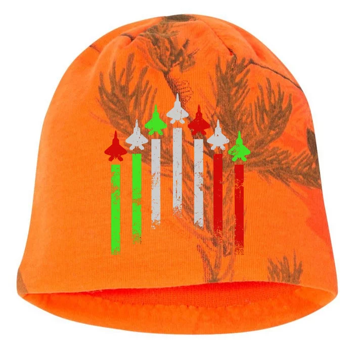 Italian Flag Airplanes Kati - Camo Knit Beanie