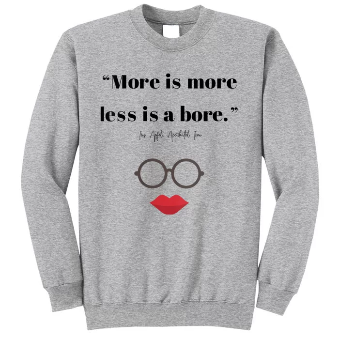 Iris Fashionista Apfel Inspired Tall Sweatshirt