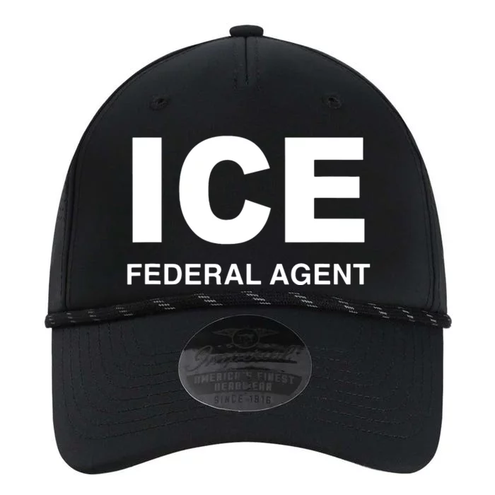 Ice Federal Agent Halloween Costume Police Immigration Performance The Dyno Cap