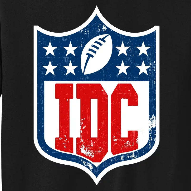 Idc Funny Anti Football I Dont Care Sweatshirt