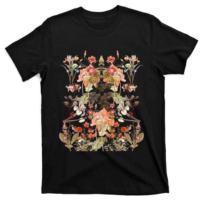 Inspired Flower Botanical Chart Plant Lover T-Shirt