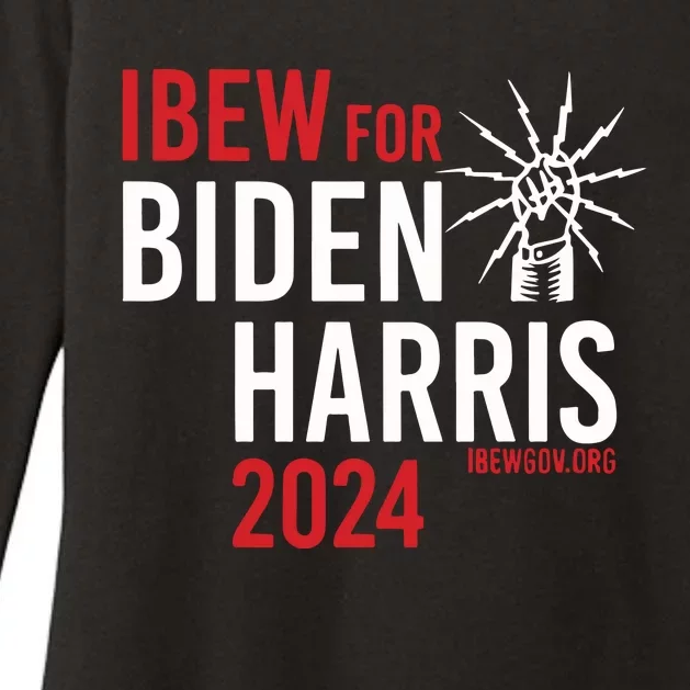 Ibew For Biden Harris 2024 Womens CVC Long Sleeve Shirt