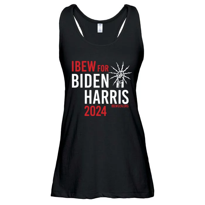 Ibew For Biden Harris 2024 Ladies Essential Flowy Tank