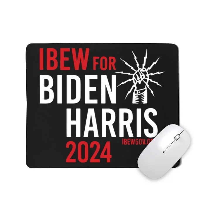 Ibew For Biden Harris 2024 Mousepad