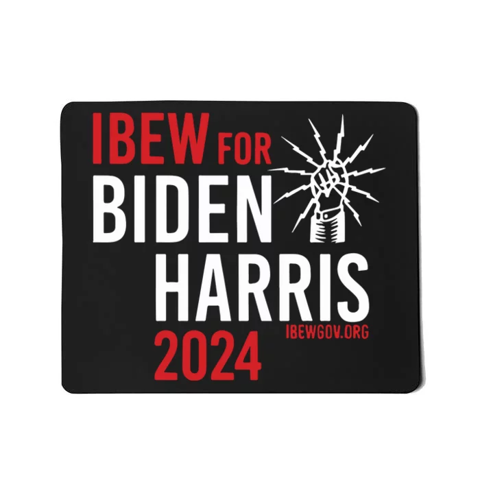 Ibew For Biden Harris 2024 Mousepad