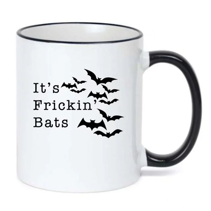 ItS Frickin Bats Halloween Black Color Changing Mug