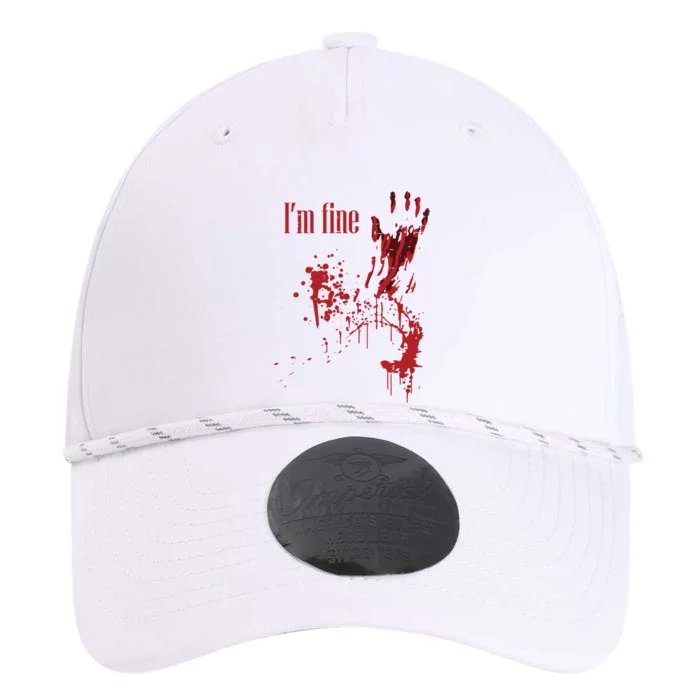 I'm Fine Bloody Halloween Performance The Dyno Cap