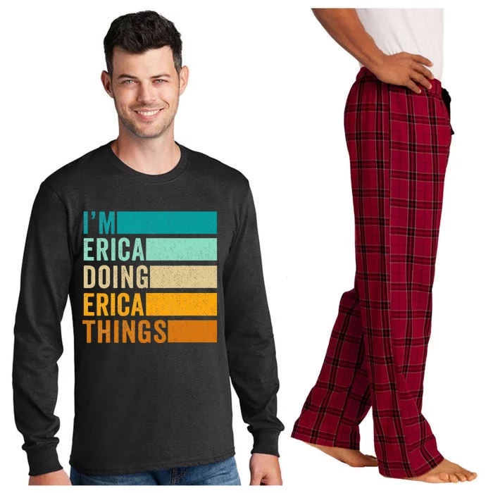 Im Fine But The Rest Of You Need Therapy Sarcastic Humor Long Sleeve Pajama Set