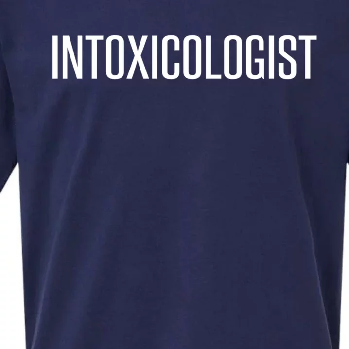 Intoxicologist Funny Bartender Bar Barmaid Bar Joke Gift Sueded Cloud Jersey T-Shirt