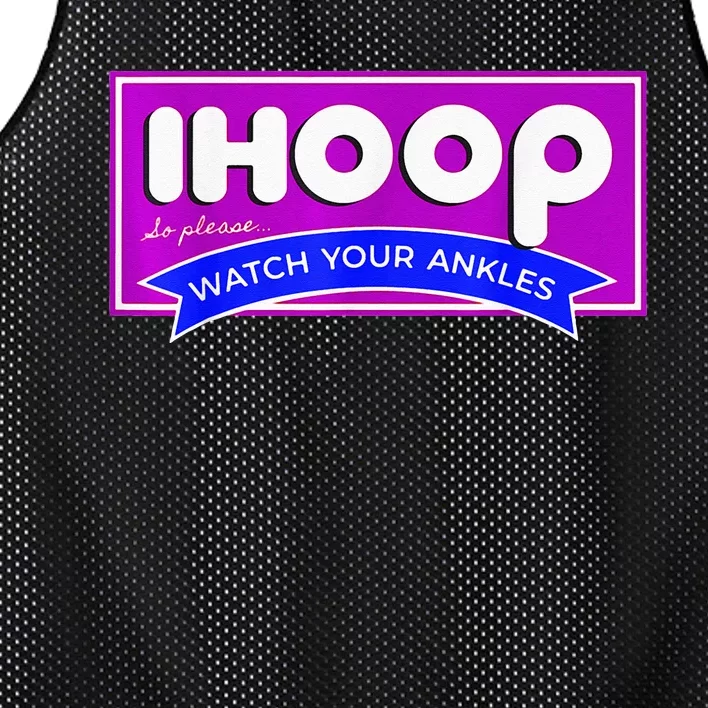 IHoop Funny Basketball Kids Adult Girls Mesh Reversible Basketball Jersey Tank