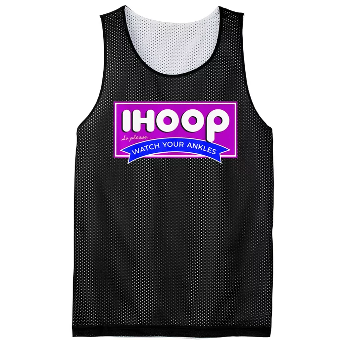 IHoop Funny Basketball Kids Adult Girls Mesh Reversible Basketball Jersey Tank