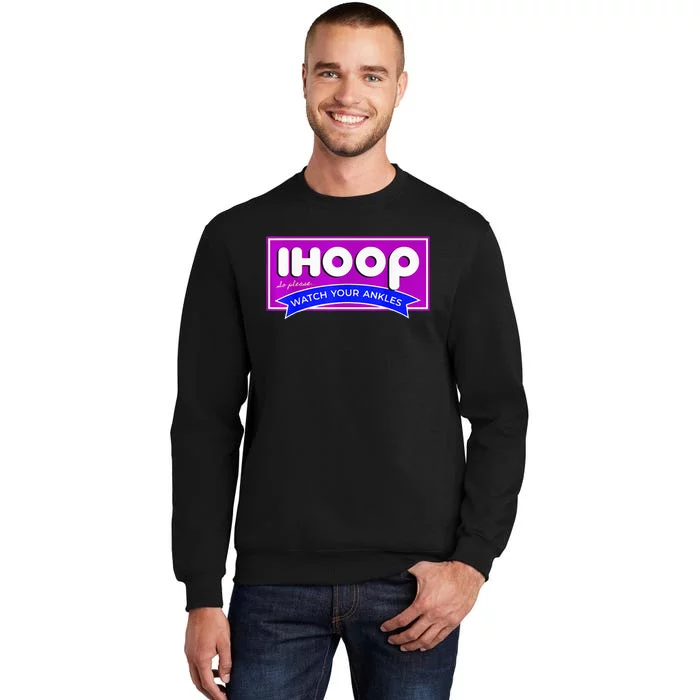 IHoop Funny Basketball Kids Adult Girls Tall Sweatshirt