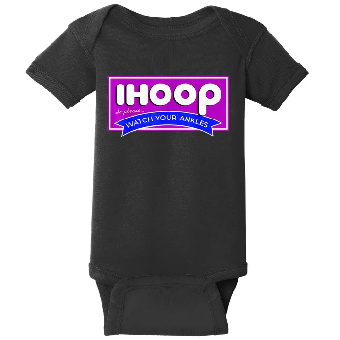 IHoop Funny Basketball Kids Adult Girls Baby Bodysuit